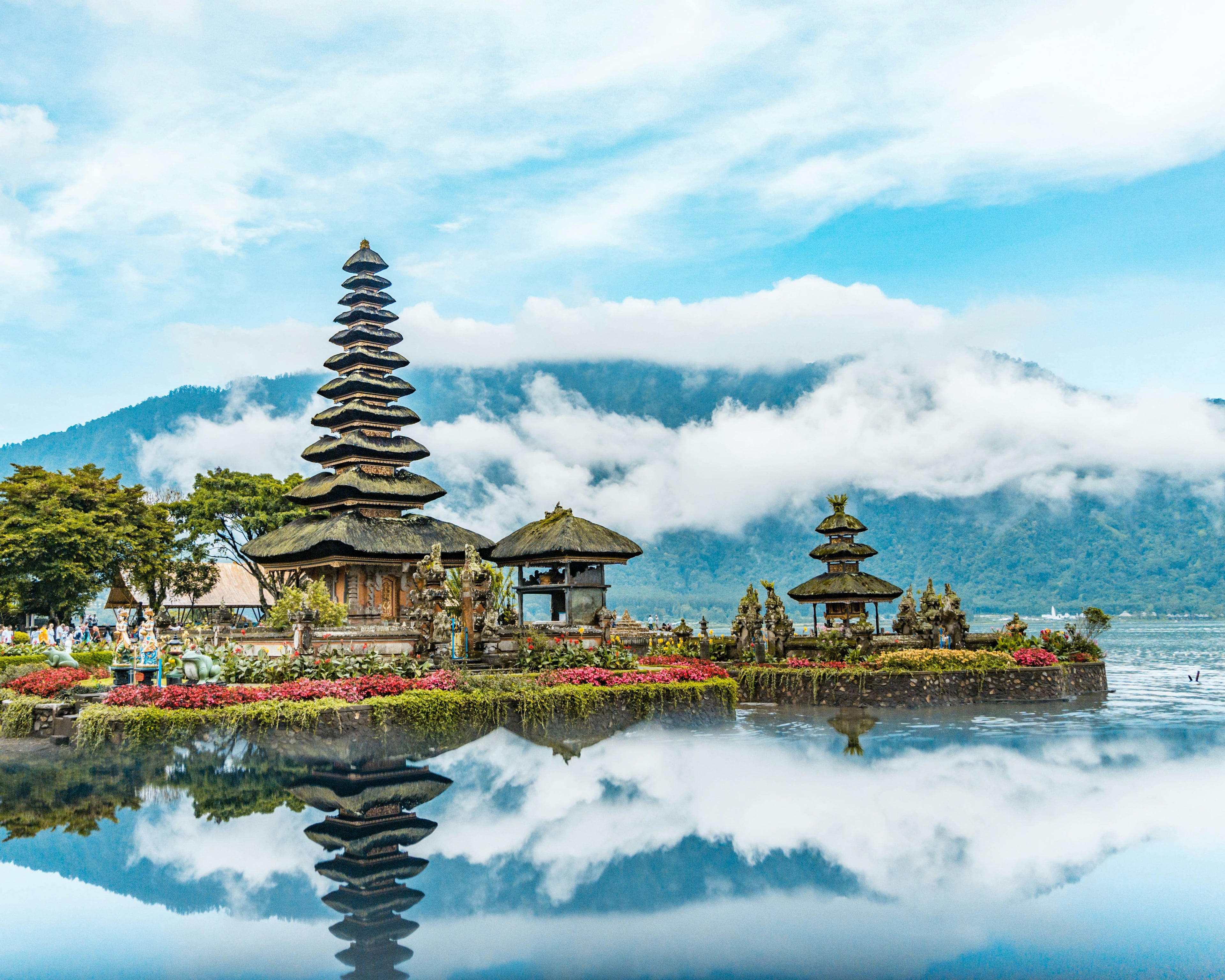 Bali tropical landscape